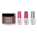 OPI - Dip Powder Combo - Liquid Set & Black Cherry Chutney - Long Lasting Formula