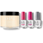 OPI - Dip Powder Combo - Liquid Set & Blinded By The Ring Light - Long Lasting Formula