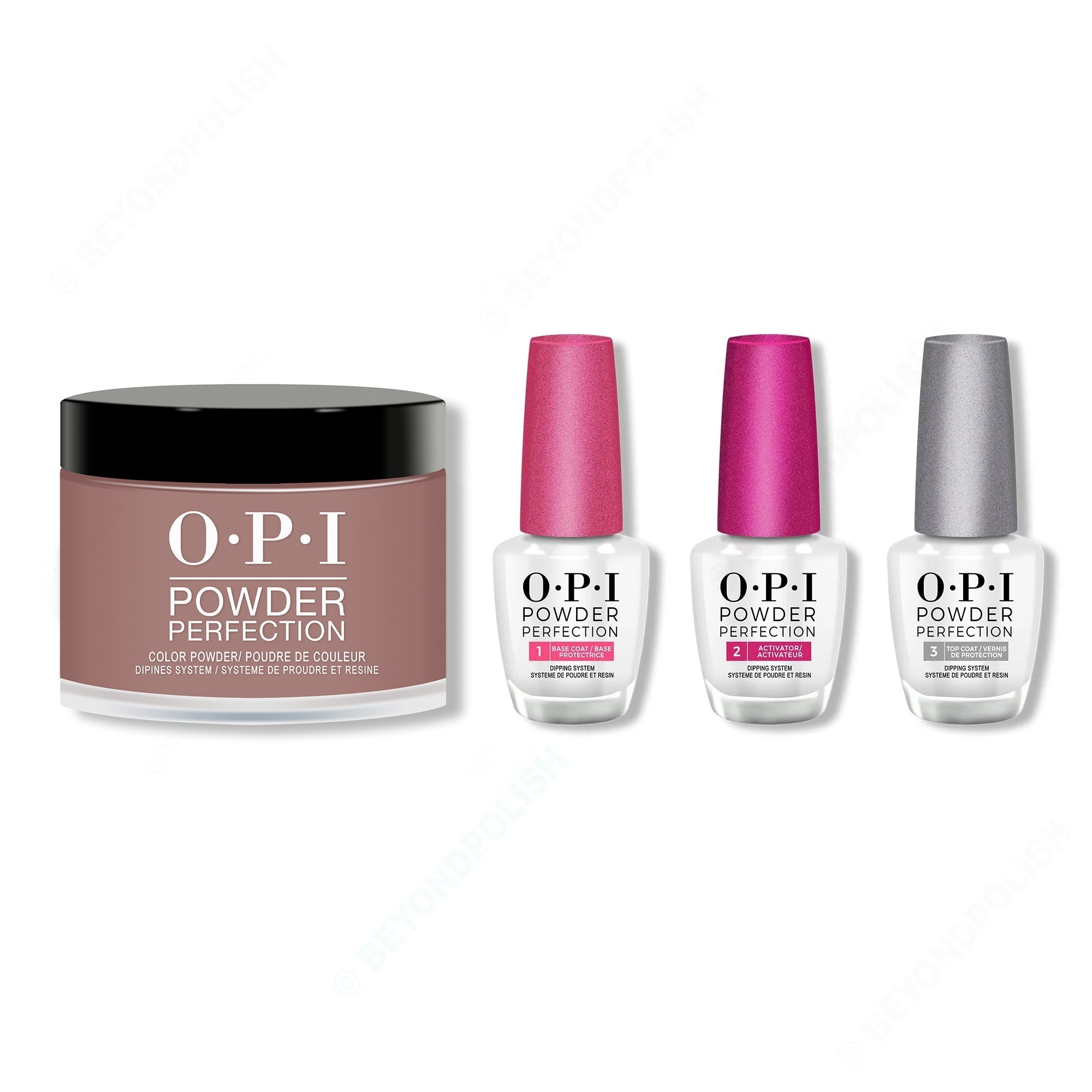 OPI - Dip Powder Combo - Liquid Set & Bonfire Serenade - Long Lasting Formula
