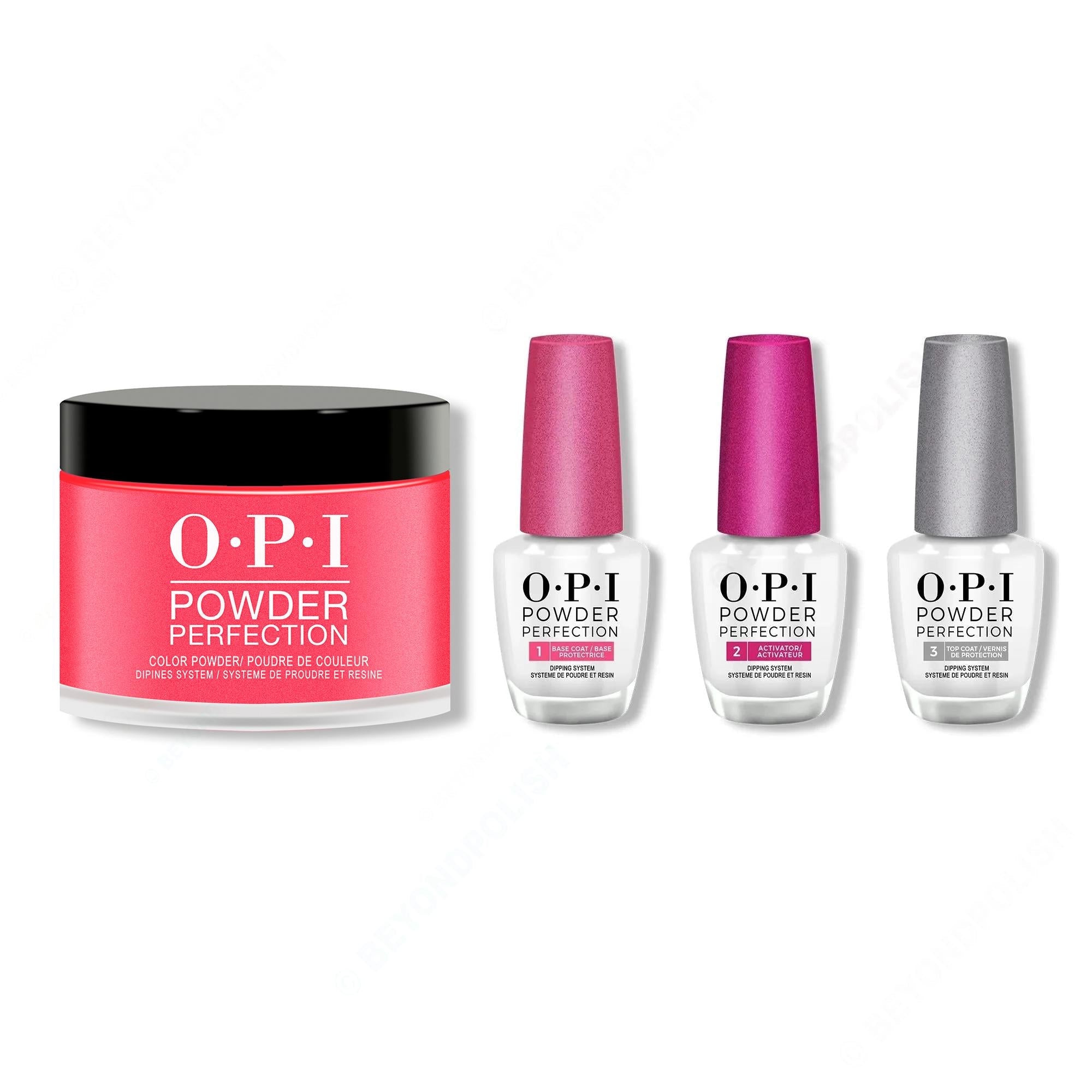 OPI - Dip Powder Combo - Liquid Set & Bright Where I Belong! - Long Lasting Formula