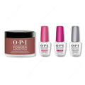 OPI - Dip Powder Combo - Liquid Set & Espresso Your Inner Self - Long Lasting Formula
