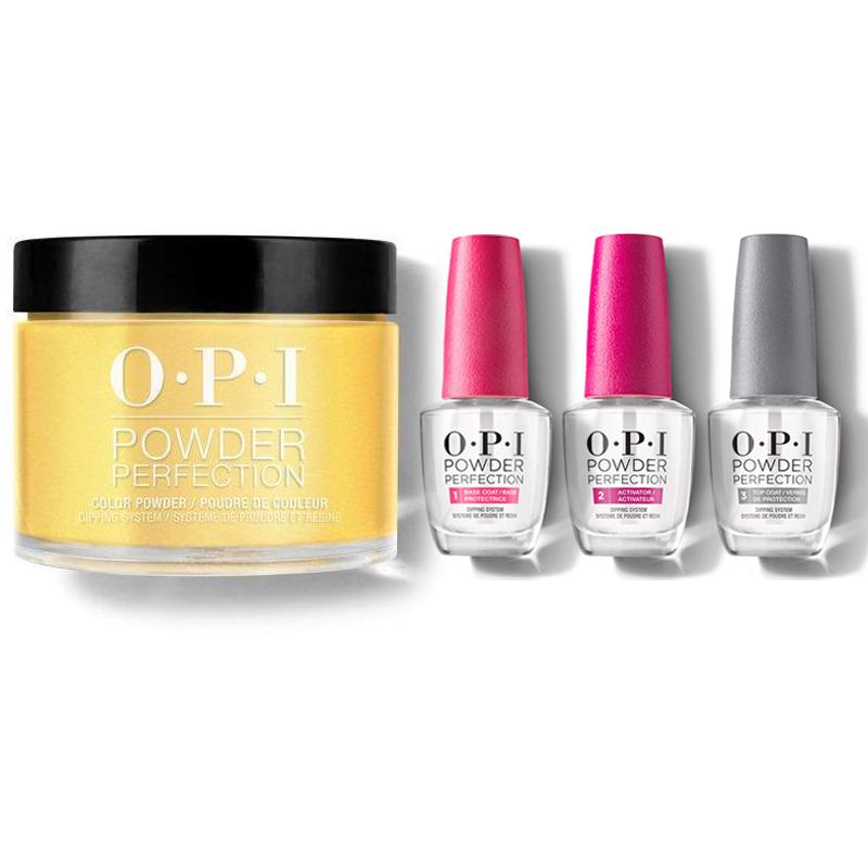 OPI - Dip Powder Combo - Liquid Set & Exotic Birds Do Not Tweet - Long Lasting Formula