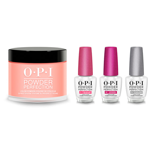 OPI - Dip Powder Combo - Liquid Set & Flex On The Beach - Long Lasting Formula