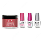 OPI - Dip Powder Combo - Liquid Set & Got The Blues For Red - Long Lasting Formula