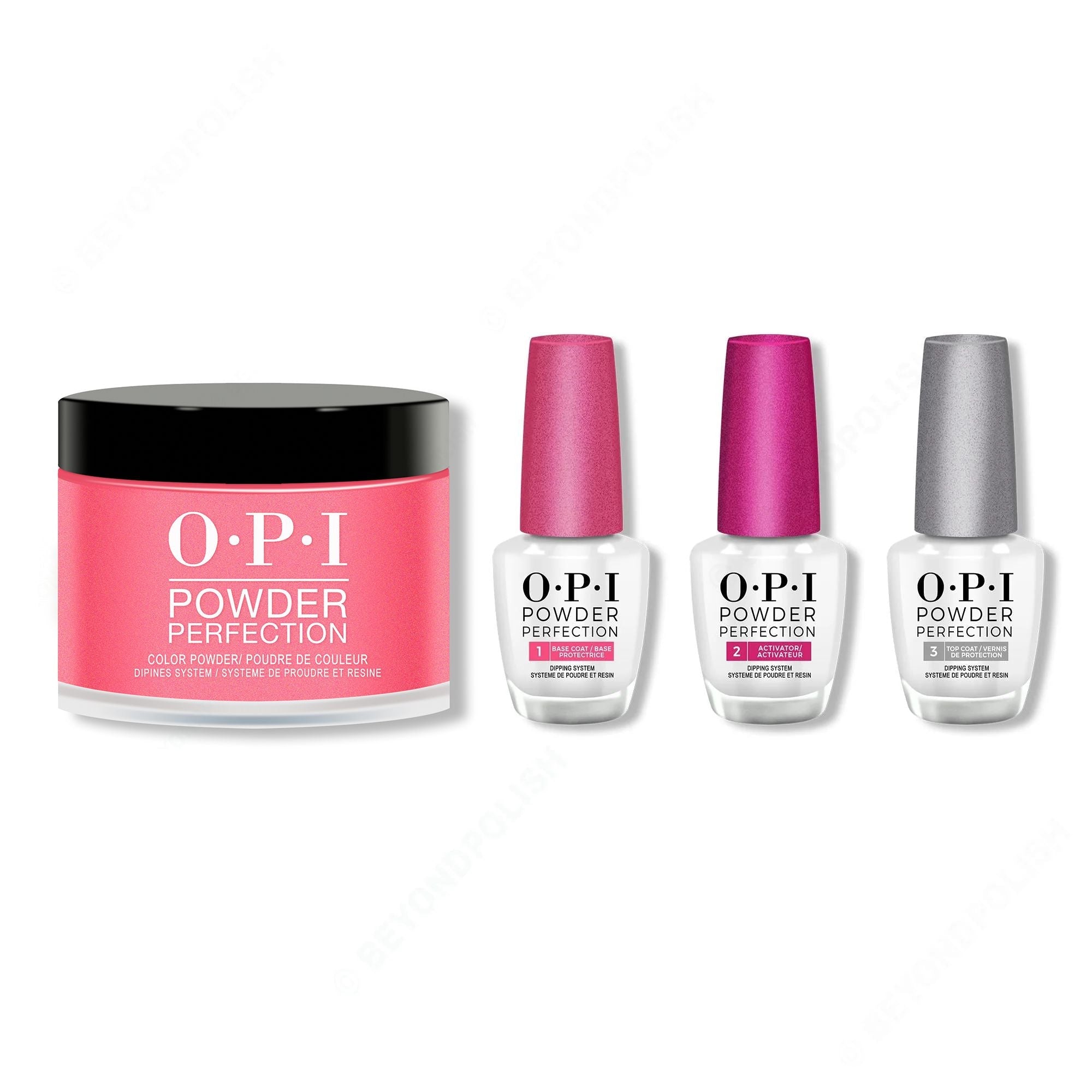 OPI - Dip Powder Combo - Liquid Set & Intergalactips - Long Lasting Formula