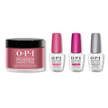OPI - Dip Powder Combo - Liquid Set & Miami Beet - Long Lasting Formula