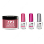 OPI - Dip Powder Combo - Liquid Set & Miami Beet - Long Lasting Formula