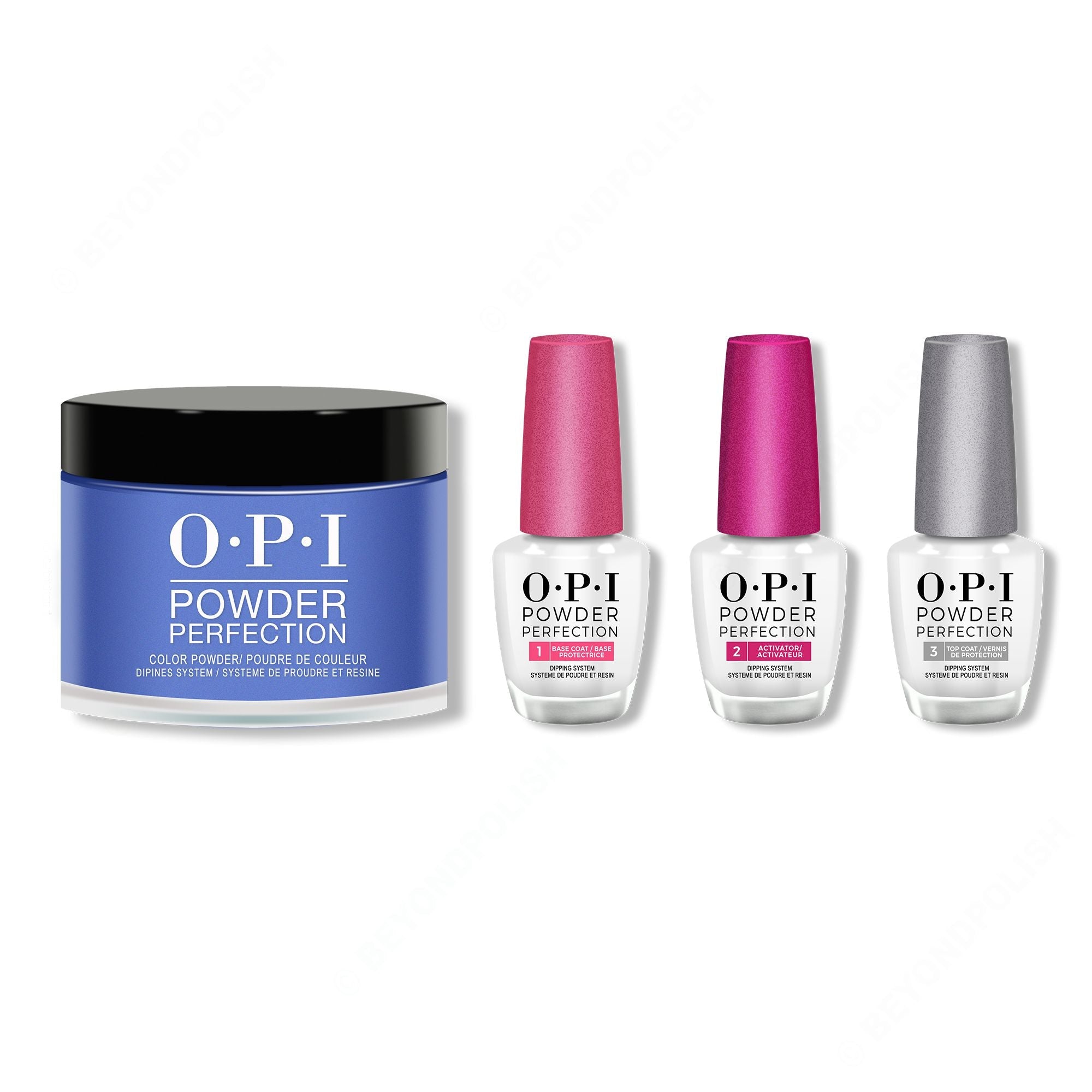 OPI - Dip Powder Combo - Liquid Set & Midnight Mantra - Long Lasting Formula