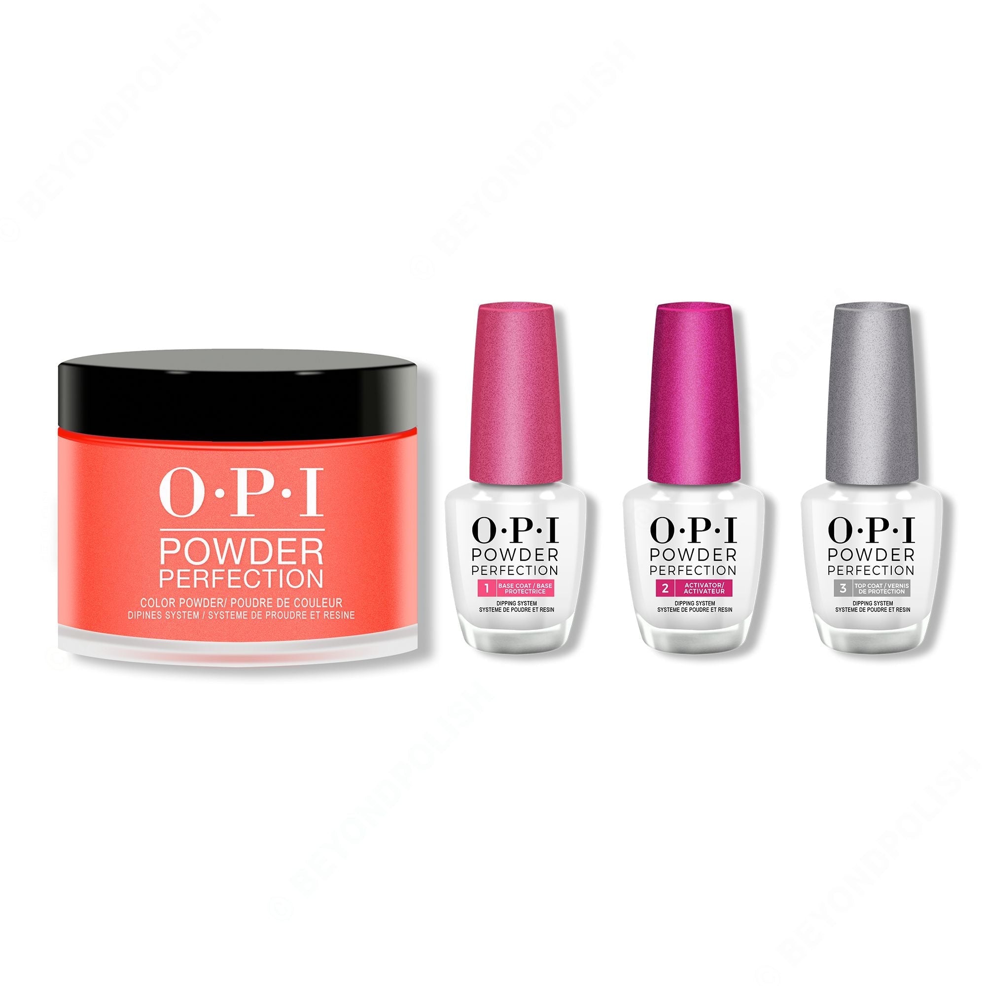OPI - Dip Powder Combo - Liquid Set & Rust & Relaxation - Long Lasting Formula