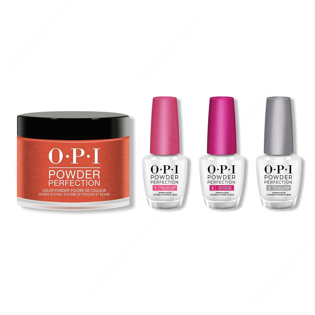 OPI - Dip Powder Combo - Liquid Set & Suzi Needs a Loch-smith - Long Lasting Formula
