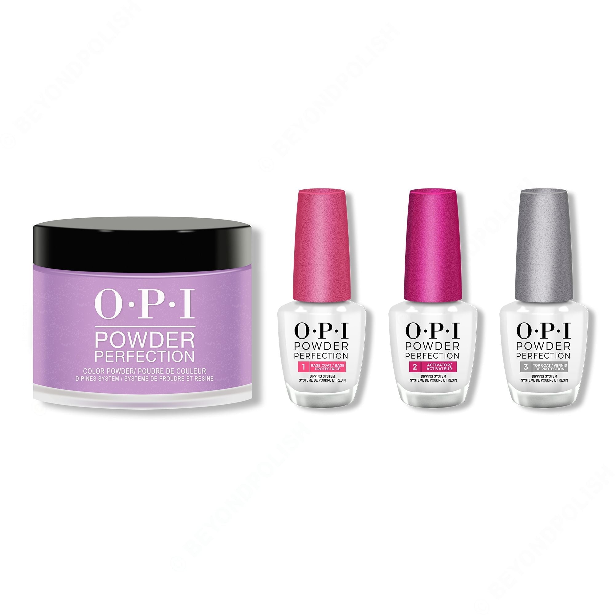 OPI - Dip Powder Combo - Liquid Set & Violet Visionary - Long Lasting Formula