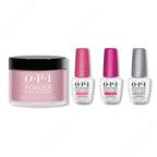 OPI - Dip Powder Combo - Liquid Set & You've Got That Glas-glow - Long Lasting Formula