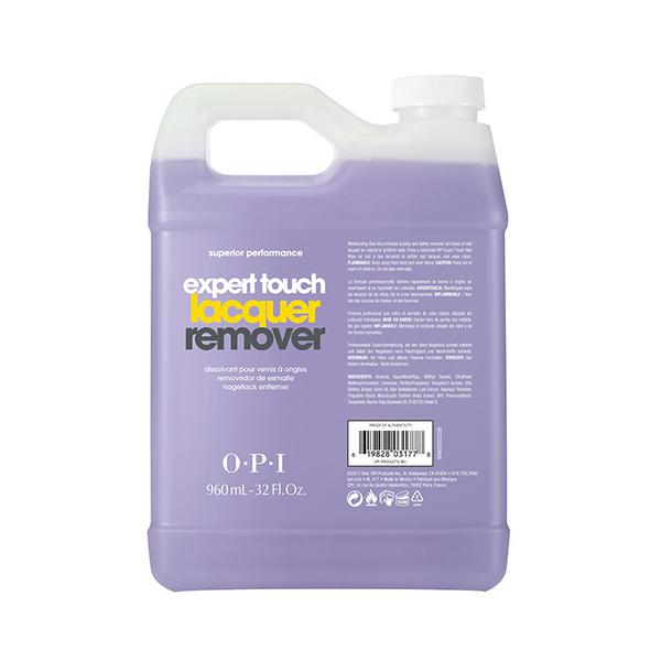 OPI - Expert Touch Lacquer Remover 32 Fl. Oz. / 960 mL - Long Lasting Formula