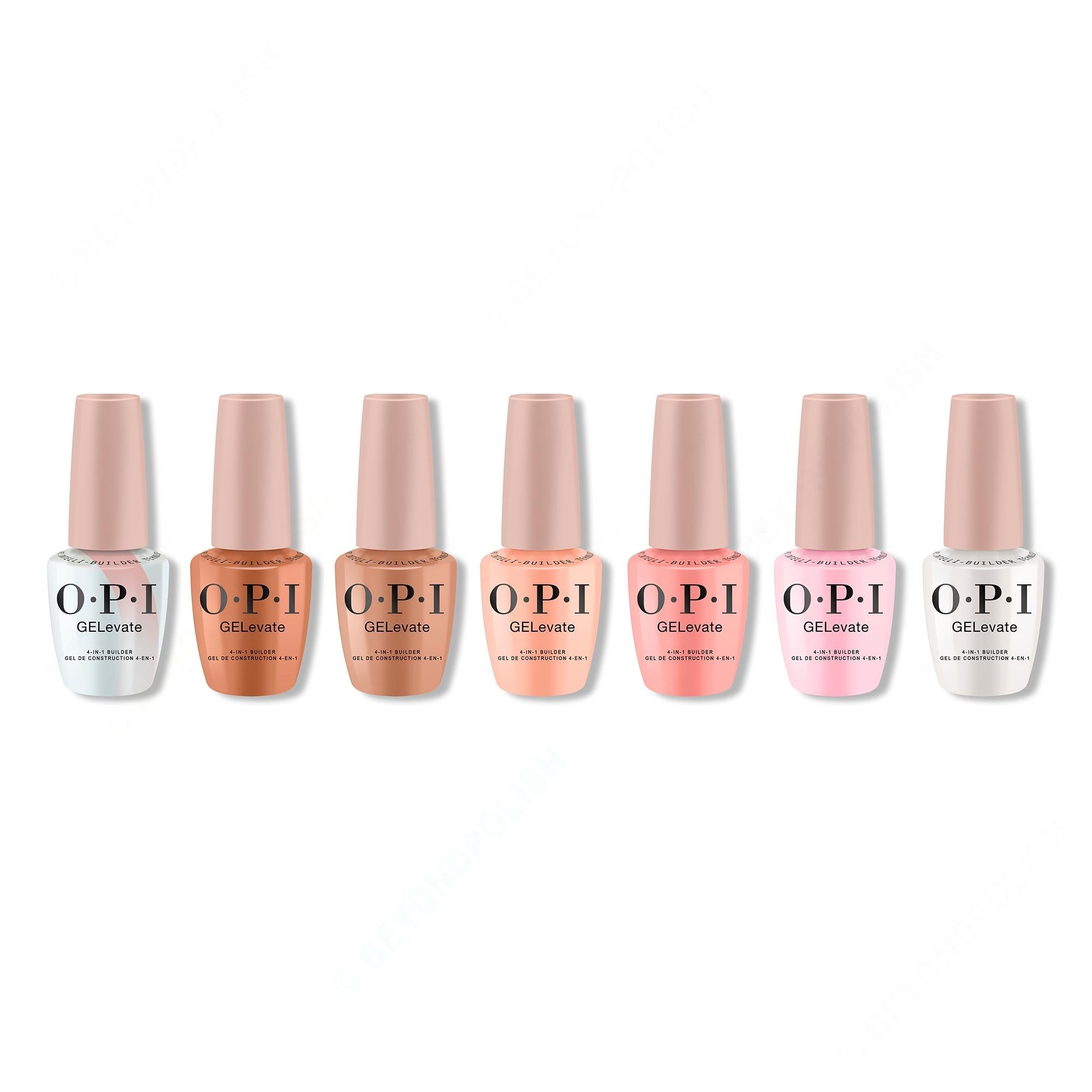 OPI - GELevate 4-In-1 Builder Gel Collection - Long Lasting Formula