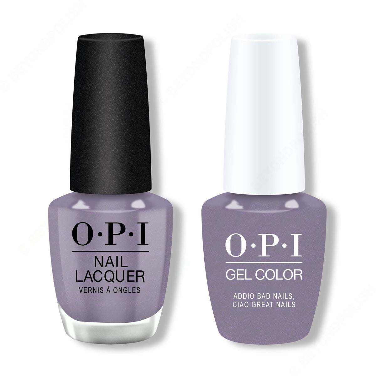 OPI - Gel & Lacquer Combo - Addio Bad Nails, Ciao Great Nails - Long Lasting Formula