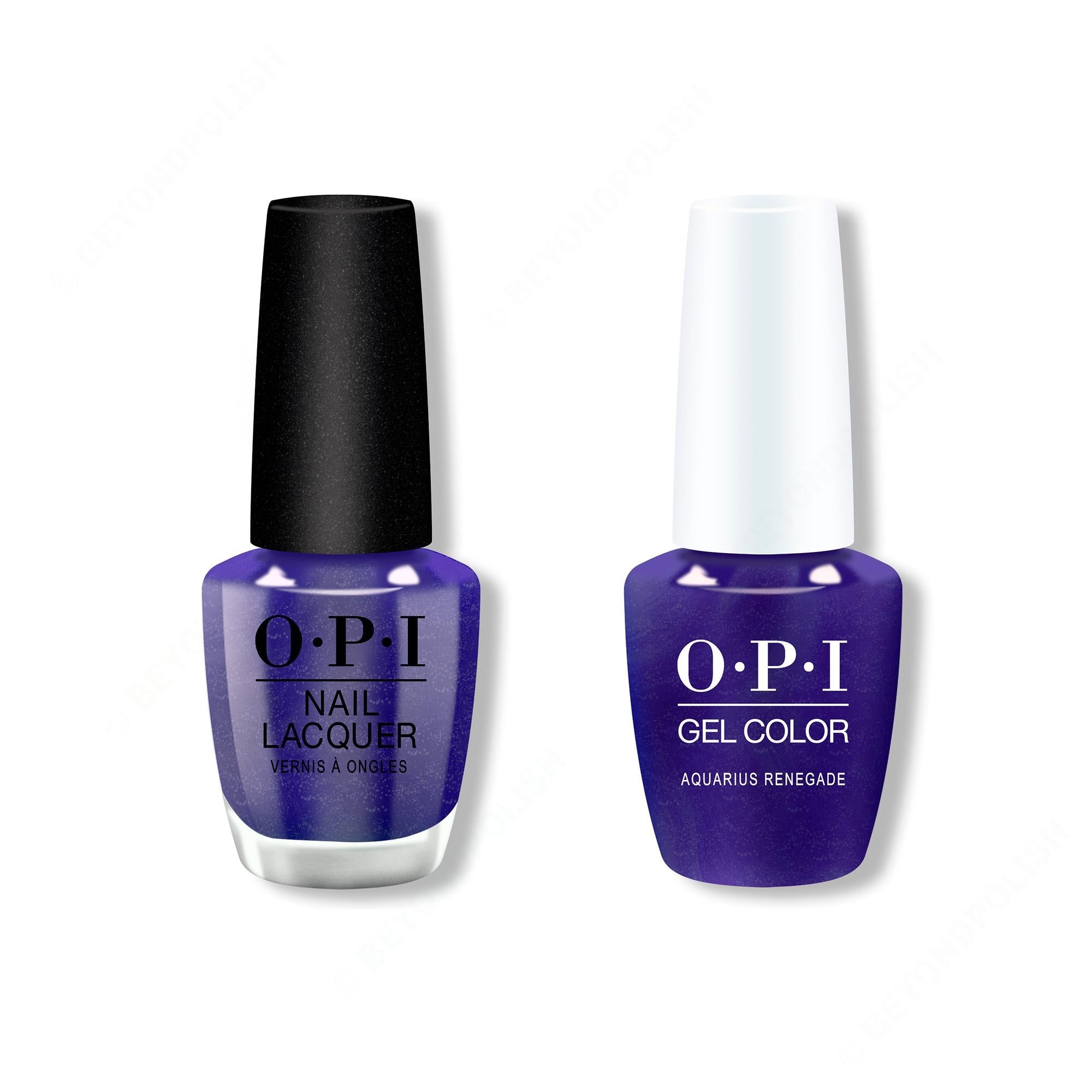OPI - Gel & Lacquer Combo - Aquarius Renegade - Long Lasting Formula
