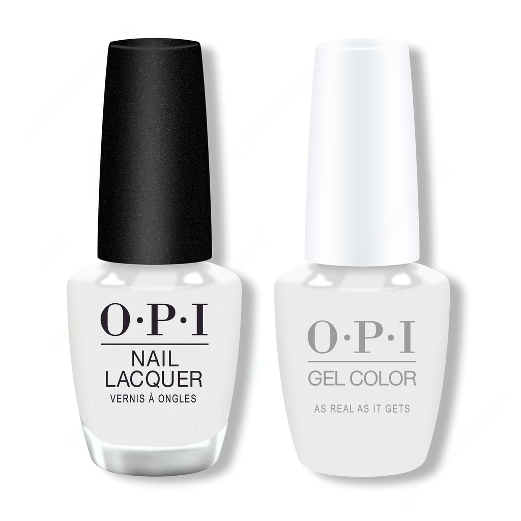 OPI - Gel & Lacquer Combo - As Real As It Gets - Long Lasting Formula