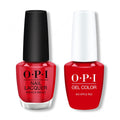 OPI - Gel & Lacquer Combo - Big Apple Red - Long Lasting Formula