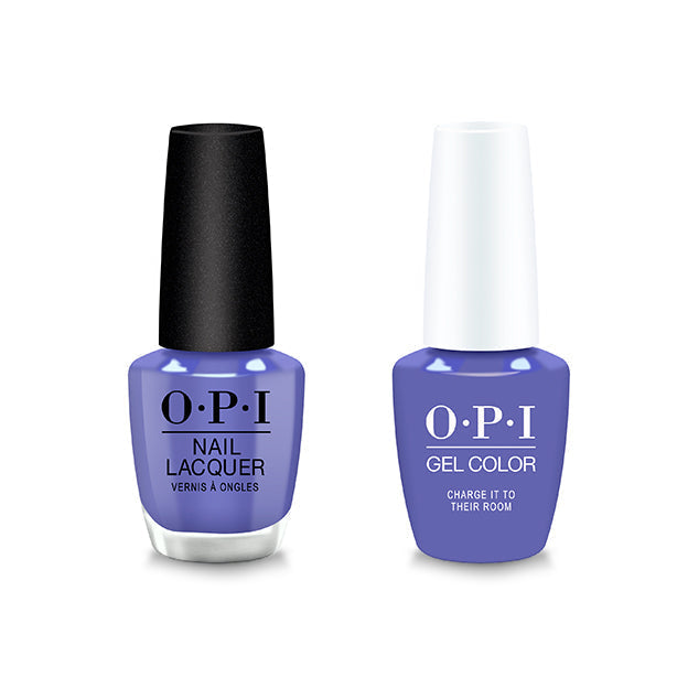 OPI - Gel & Lacquer Combo - Charge It To Their Room - Long Lasting Formula