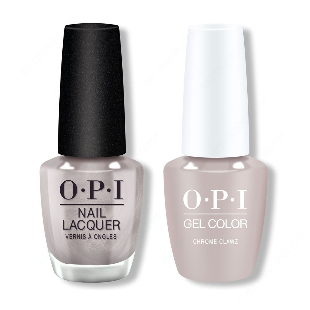 OPI - Gel & Lacquer Combo - Chrome Clawz - Long Lasting Formula