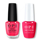 OPI - Gel & Lacquer Combo - Cyber Cherry on Top - Long Lasting Formula
