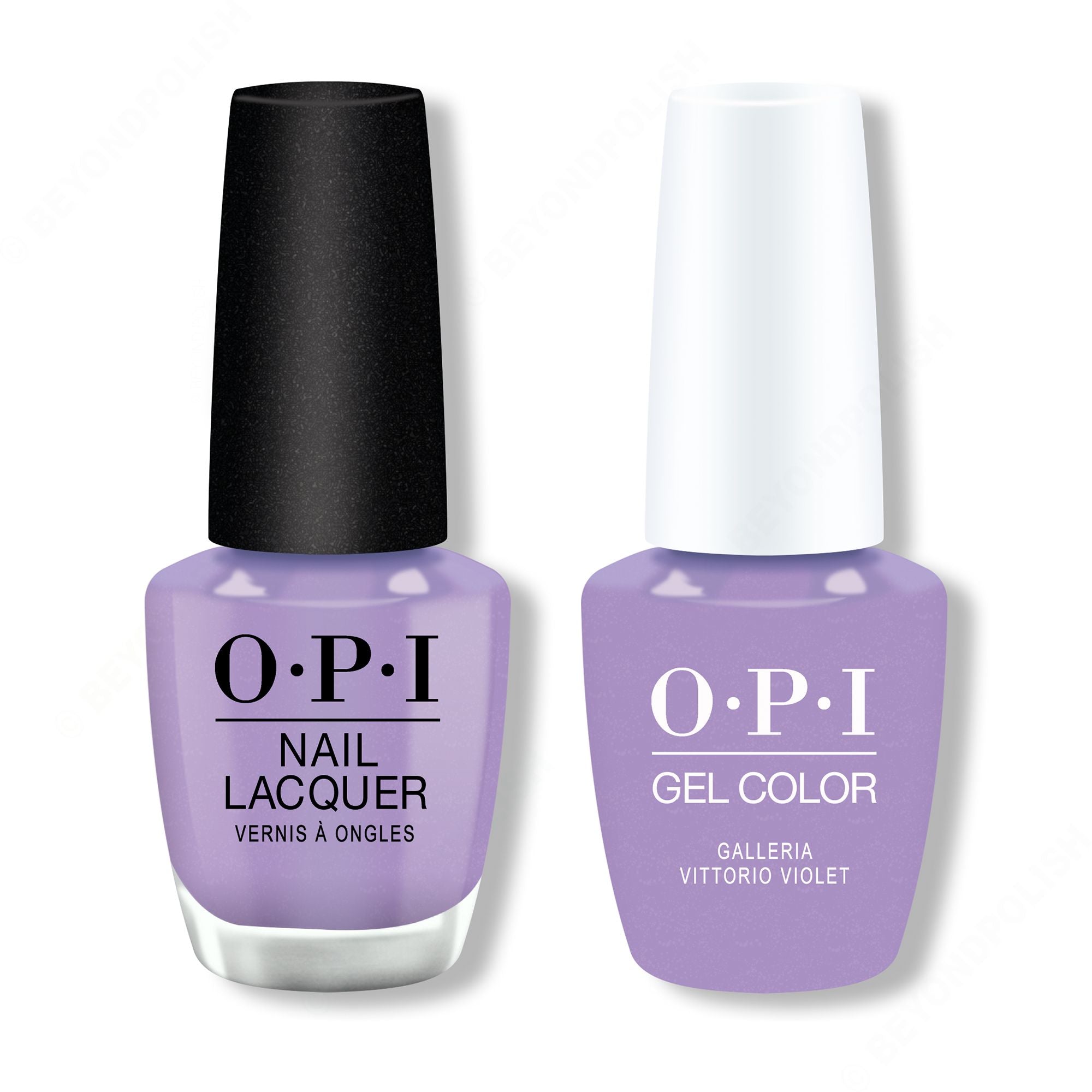 OPI - Gel & Lacquer Combo - Galleria Vittorio Violet - Long Lasting Formula