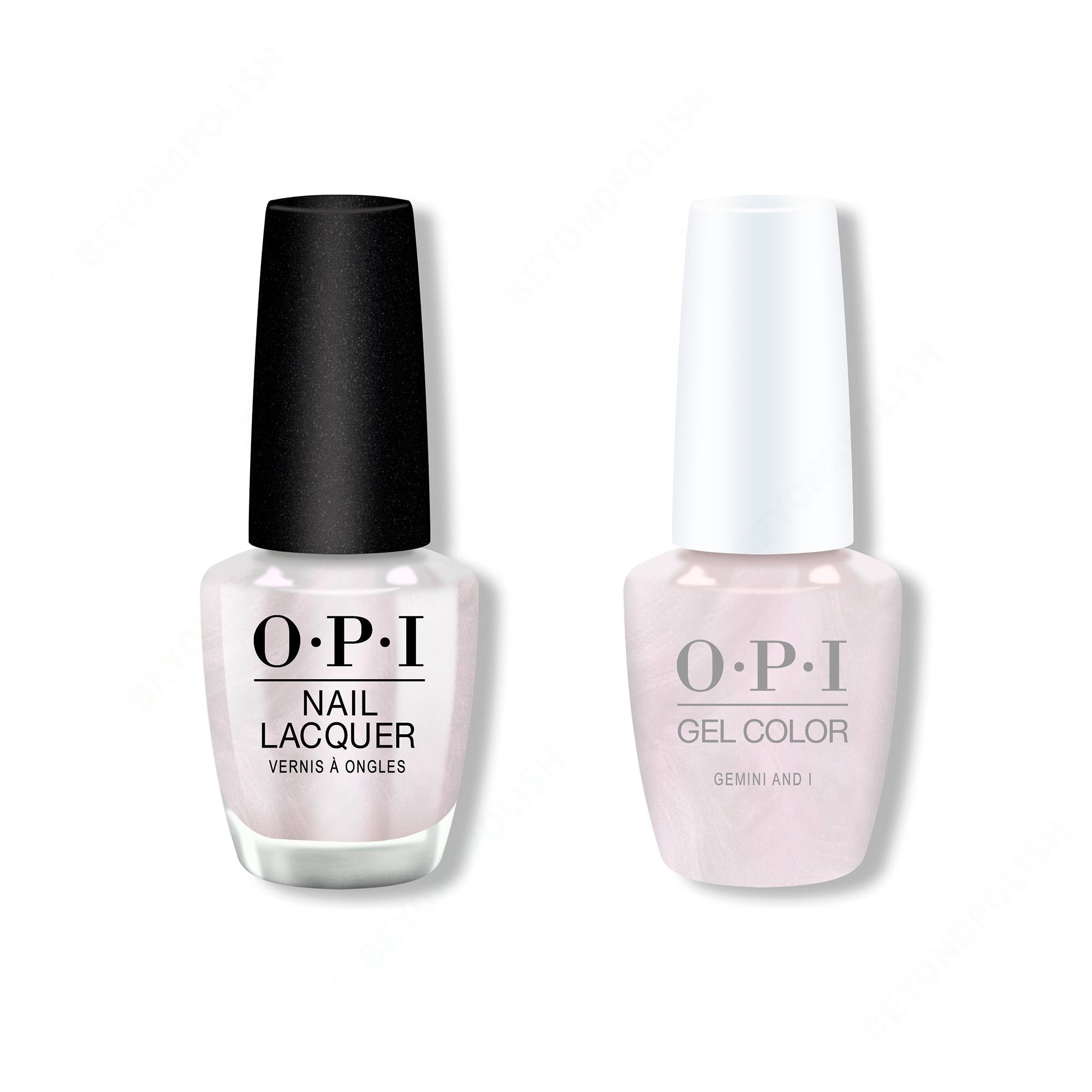 OPI - Gel & Lacquer Combo - Gemini And I - Long Lasting Formula
