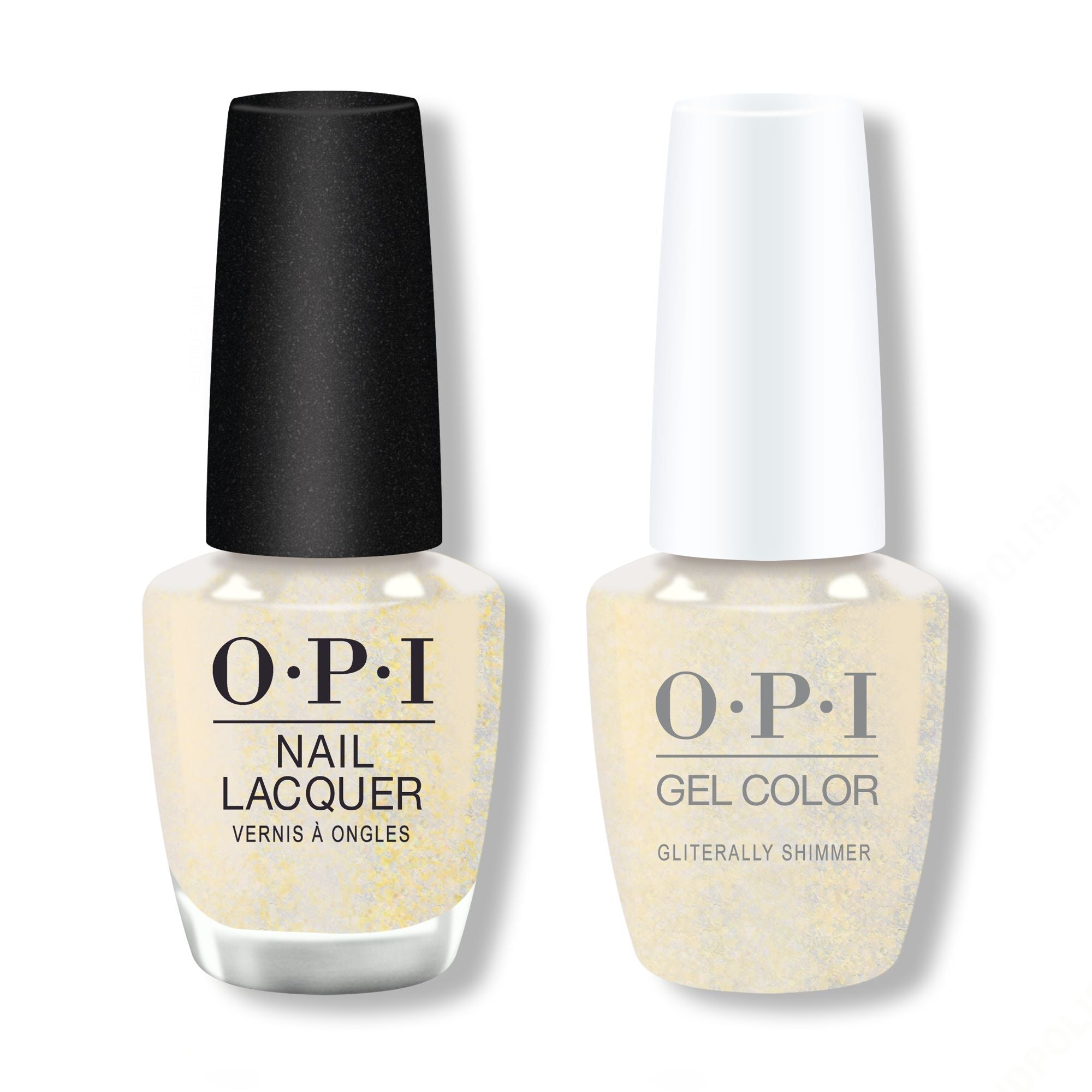 OPI - Gel & Lacquer Combo - Gliterally Shimmer - Long Lasting Formula