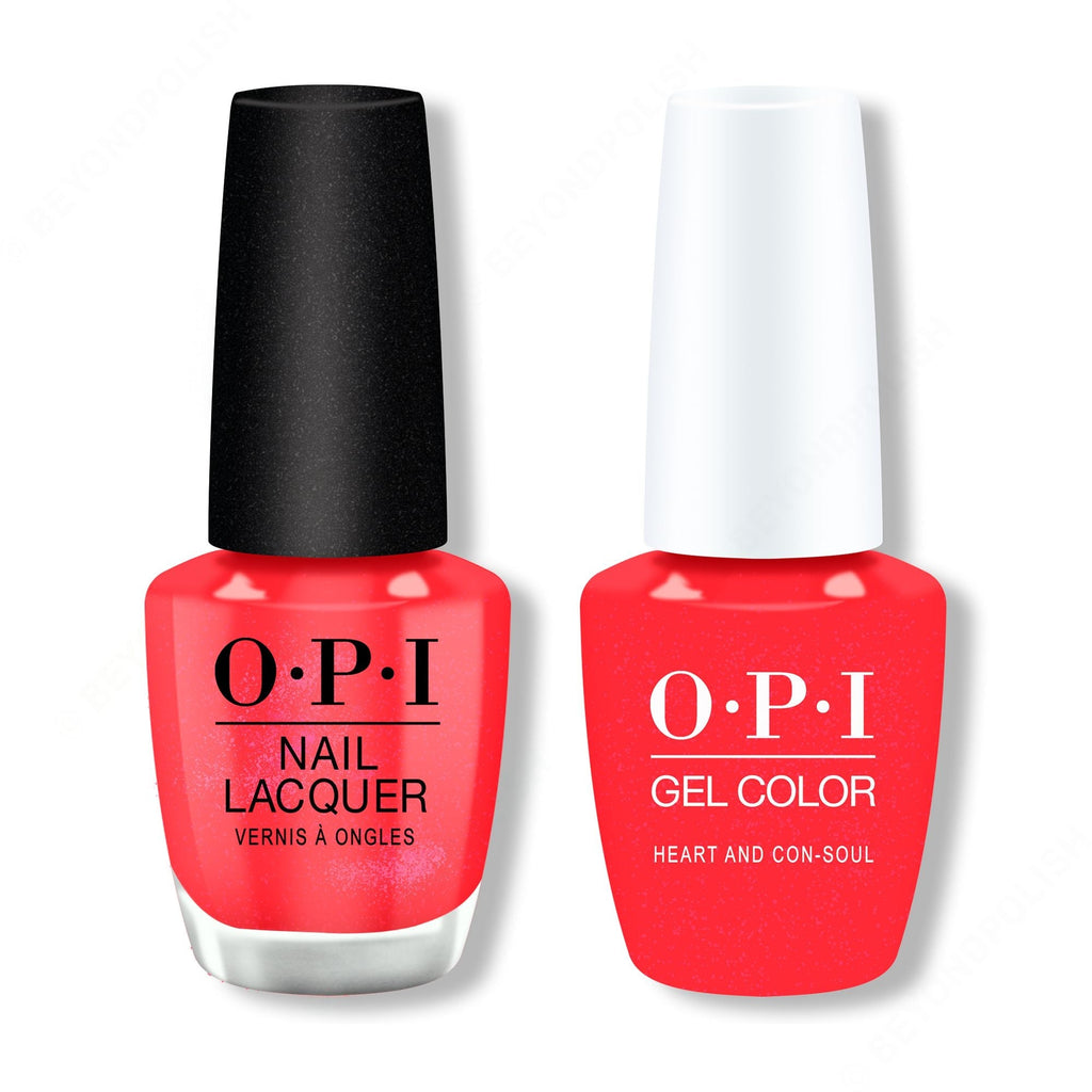 OPI - Gel & Lacquer Combo - Heart and Con-soul - Long Lasting Formula