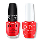 OPI - Gel & Lacquer Combo - Hello Kitty, Hello Pretty - Long Lasting Formula
