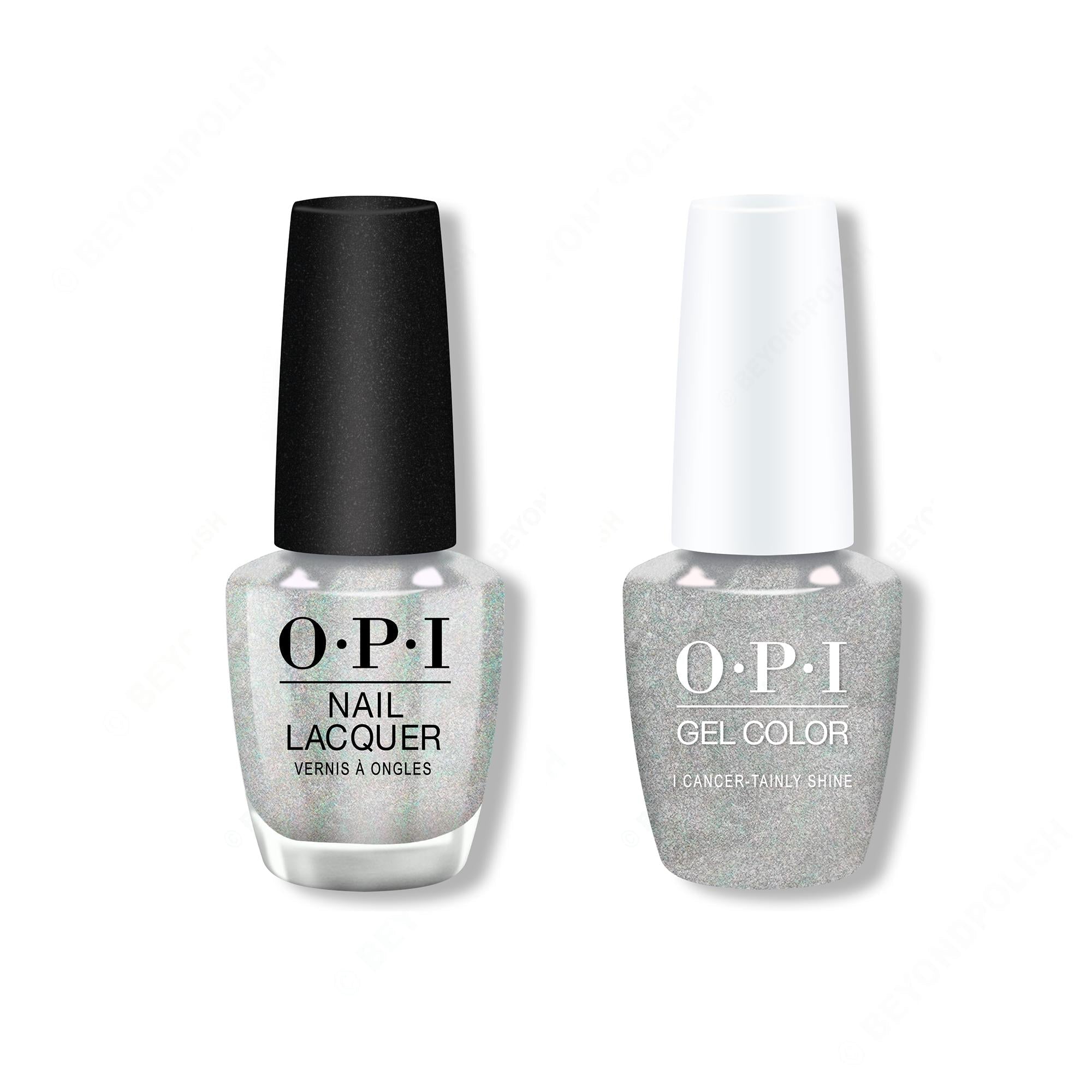 OPI - Gel & Lacquer Combo - I Cancer-tainly Shine - Long Lasting Formula