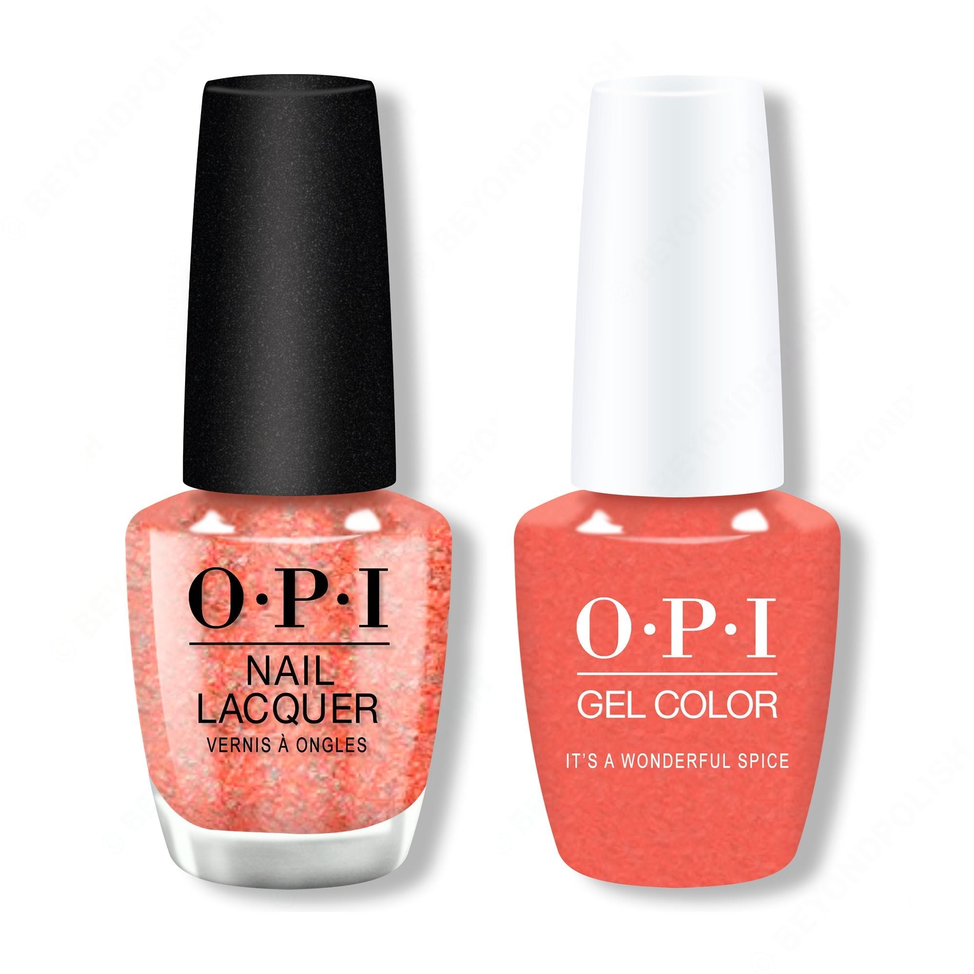 OPI - Gel & Lacquer Combo - It's a Wonderful Spice - Long Lasting Formula