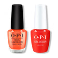 OPI - Gel & Lacquer Combo - Liquid Fire - Long Lasting Formula