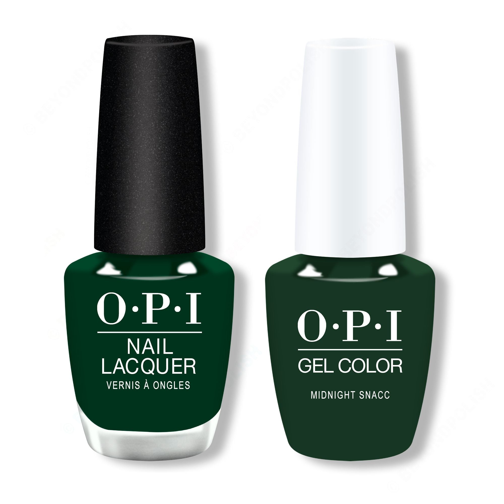 OPI - Gel & Lacquer Combo - Midnight Snacc - Long Lasting Formula