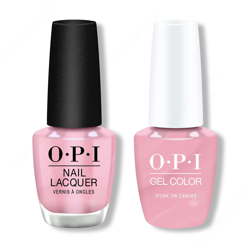 OPI - Gel & Lacquer Combo - (P)Ink on Canvas - Long Lasting Formula