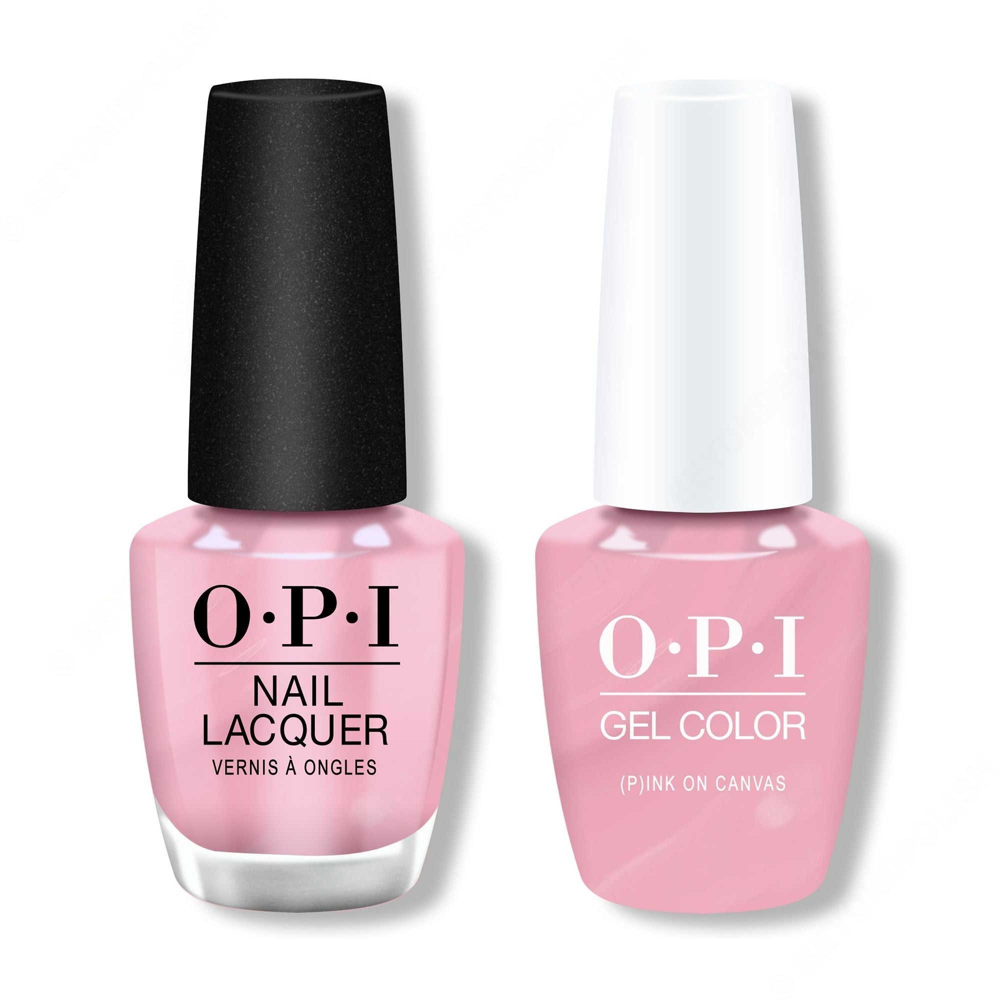 OPI - Gel & Lacquer Combo - (P)Ink on Canvas - Long Lasting Formula