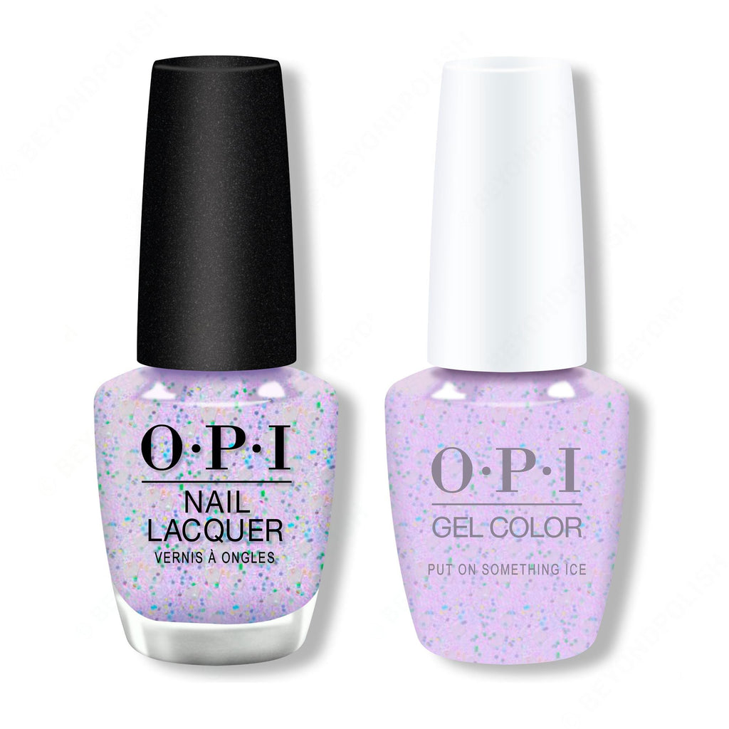 OPI - Gel & Lacquer Combo - Put On Something Ice - Long Lasting Formula