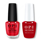 OPI - Gel & Lacquer Combo - Rebel With A Clause - Long Lasting Formula