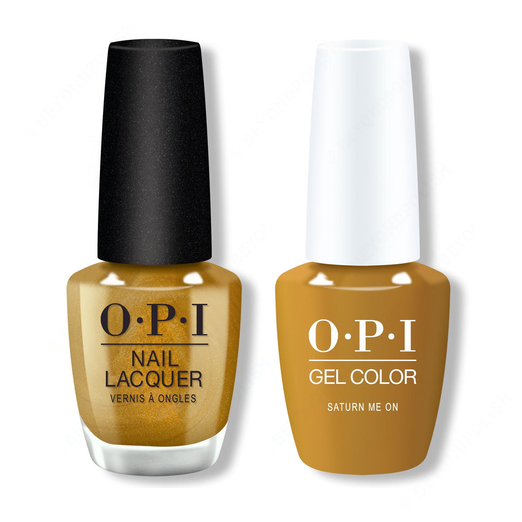 OPI - Gel & Lacquer Combo - SaTURN Me On - Long Lasting Formula
