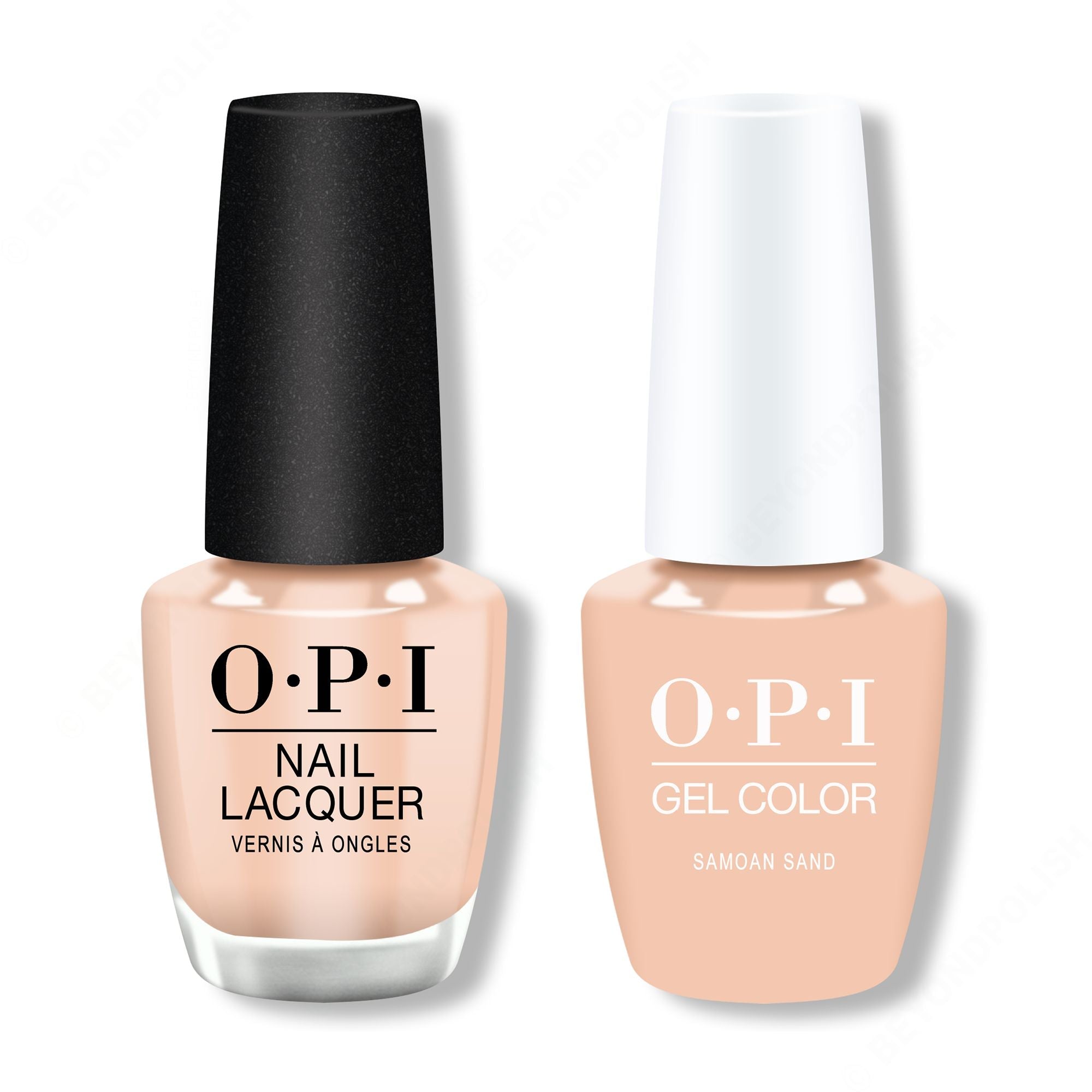 OPI - Gel & Lacquer Combo - Samoan Sand - Long Lasting Formula