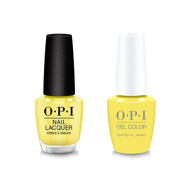 OPI - Gel & Lacquer Combo - Stay Out All Bright - Long Lasting Formula