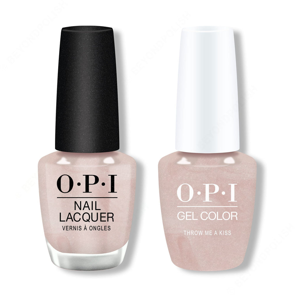 OPI - Gel & Lacquer Combo - Throw Me a Kiss - Long Lasting Formula