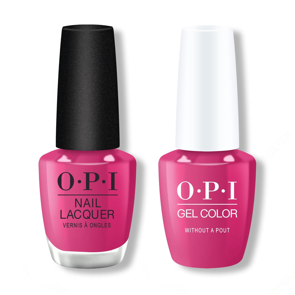 OPI - Gel & Lacquer Combo - Without a Pout - Long Lasting Formula