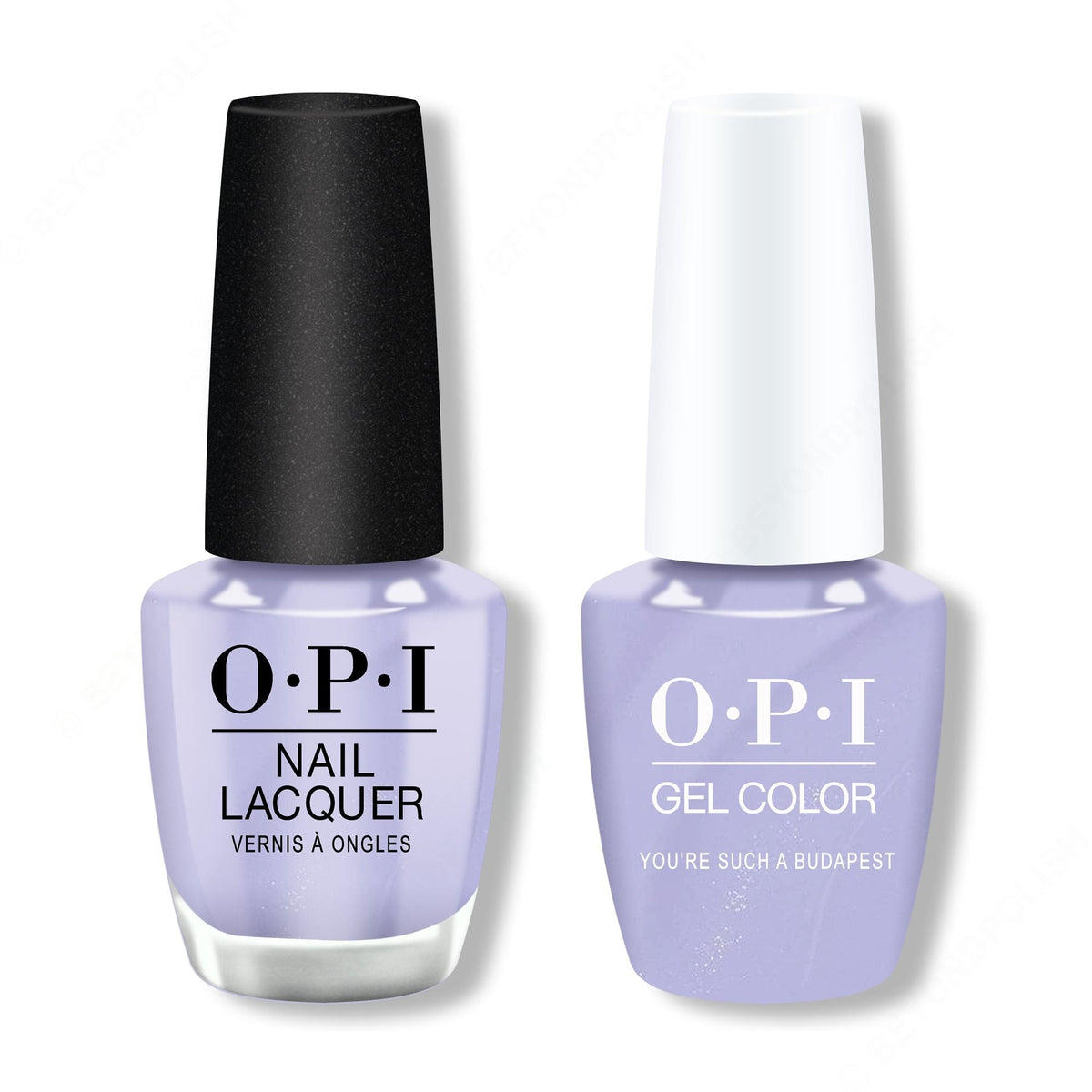 OPI - Gel & Lacquer Combo - You're Such A BudaPest - Long Lasting Formula