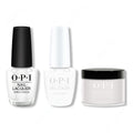 OPI - Gel, Lacquer & Dip Combo - Alpine Snow - Long Lasting Formula
