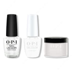 OPI - Gel, Lacquer & Dip Combo - Alpine Snow - Long Lasting Formula