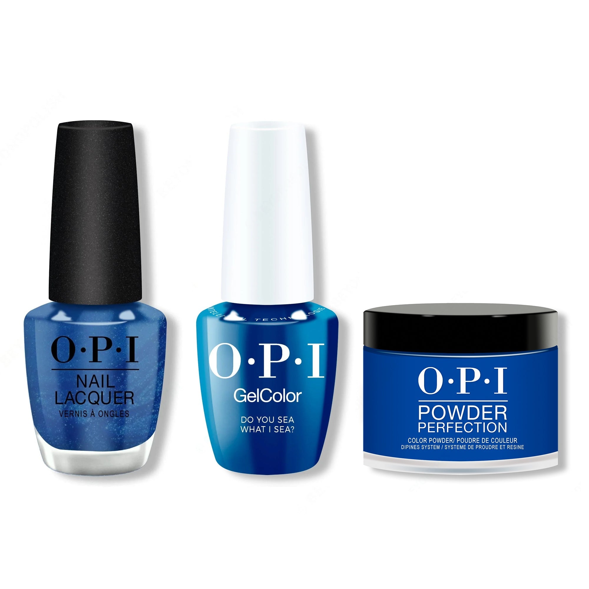 OPI - Gel, Lacquer & Dip Combo - Do You Sea What I Sea - Long Lasting Formula