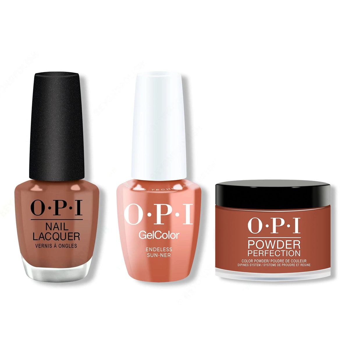 OPI - Gel, Lacquer & Dip Combo - Endless Sun-ner - Long Lasting Formula