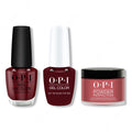 OPI - Gel, Lacquer & Dip Combo - Got the Blues for Red - Long Lasting Formula