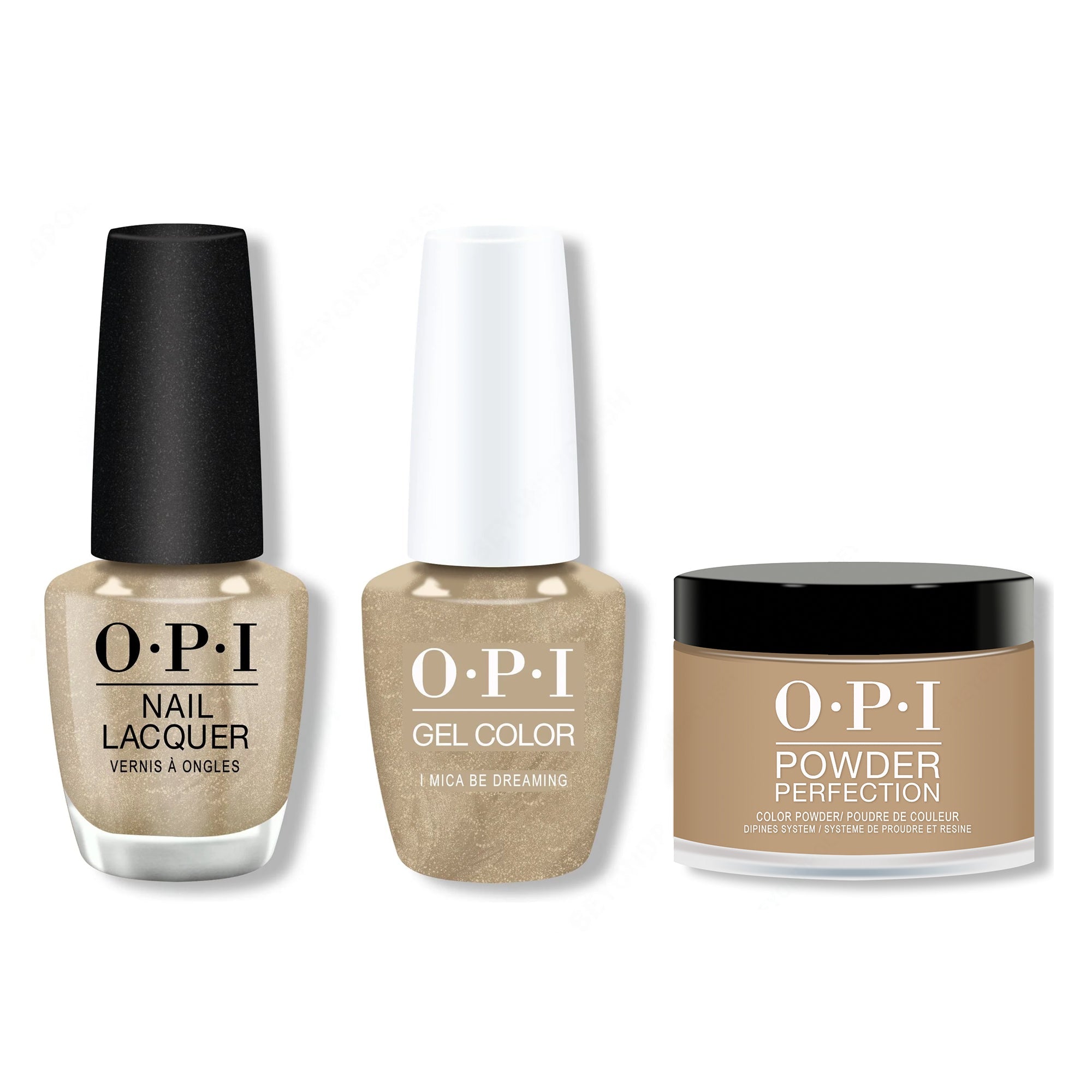 OPI - Gel, Lacquer & Dip Combo - I Mica Be Dreaming - Long Lasting Formula